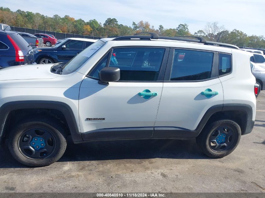 2020 Jeep Renegade Sport Fwd VIN: ZACNJAAB8LPL66096 Lot: 40840510