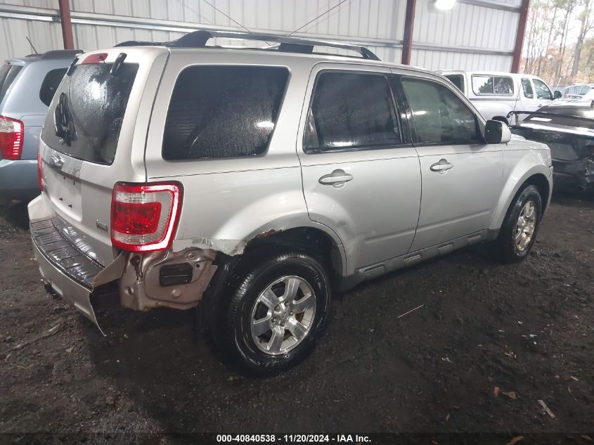 2011 Ford Escape Limited VIN: 1FMCU9EG8BKA37246 Lot: 40840538