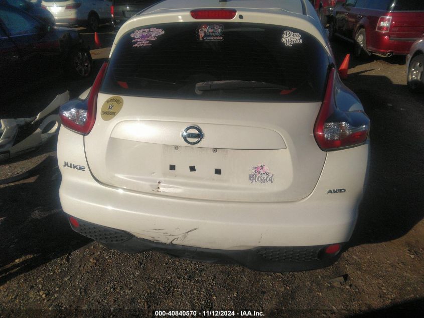 2016 NISSAN JUKE S - JN8AF5MV5GT650512