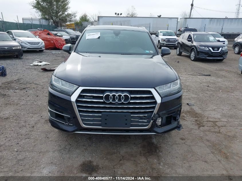 2017 Audi Q7 3.0T Premium VIN: WA1LAAF7XHD018055 Lot: 40840577