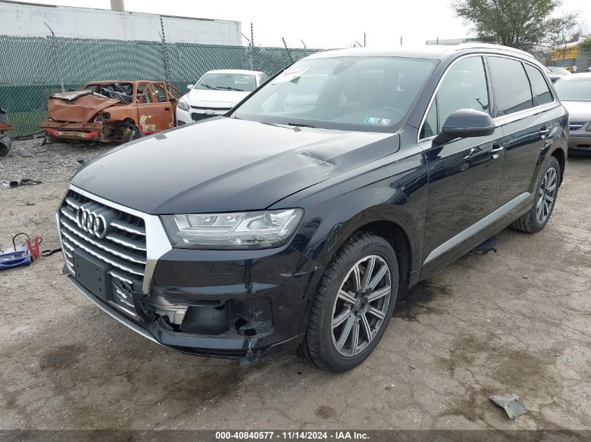 2017 Audi Q7 3.0T Premium VIN: WA1LAAF7XHD018055 Lot: 40840577