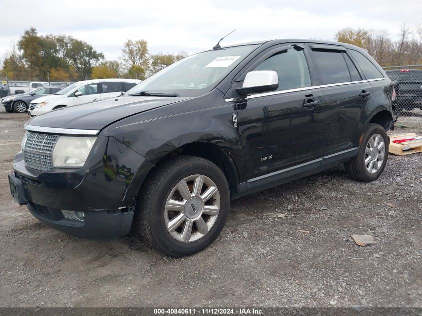 2008 Lincoln Mkx VIN: 2LMDU88C08BJ01844 Lot: 40840611