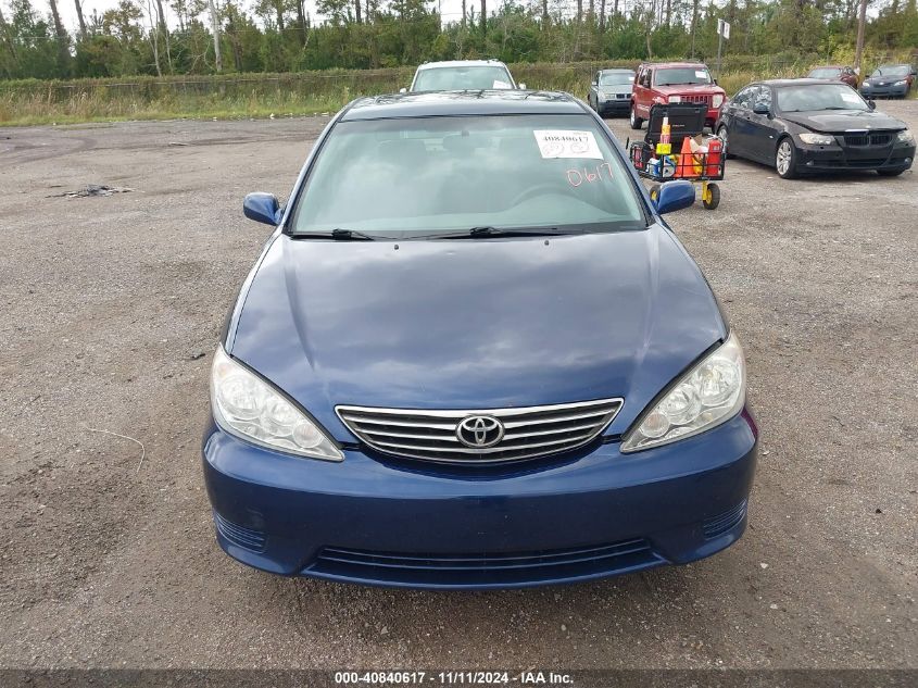 2005 Toyota Camry Le VIN: JTDBE30K153036976 Lot: 40840617