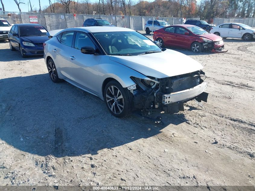 2016 Nissan Maxima 3.5 Platinum/3.5 S/3.5 Sl/3.5 Sr/3.5 Sv VIN: 1N4AA6AP7GC434172 Lot: 40840633