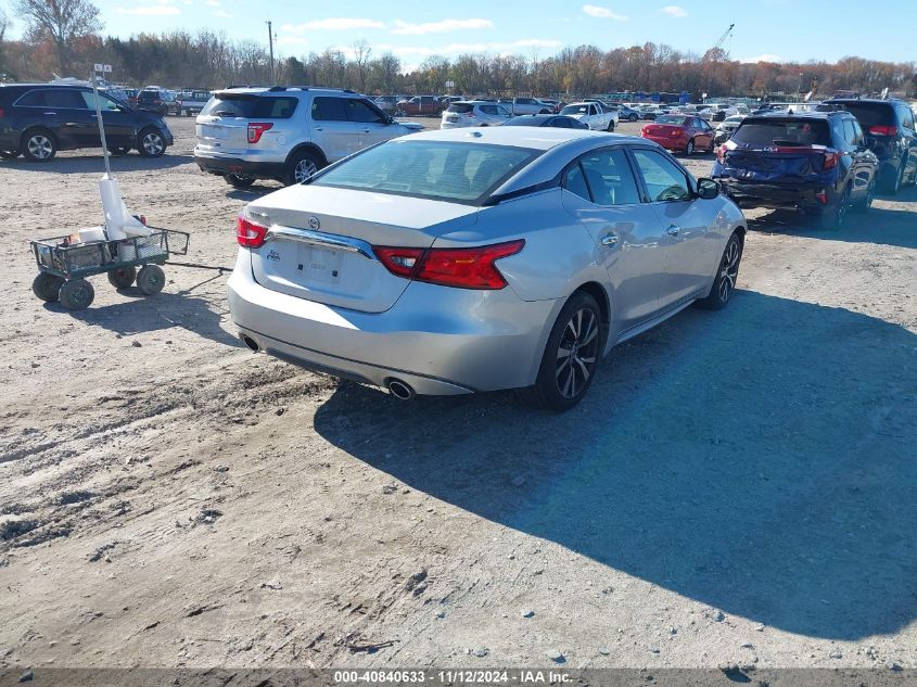 2016 Nissan Maxima 3.5 Platinum/3.5 S/3.5 Sl/3.5 Sr/3.5 Sv VIN: 1N4AA6AP7GC434172 Lot: 40840633