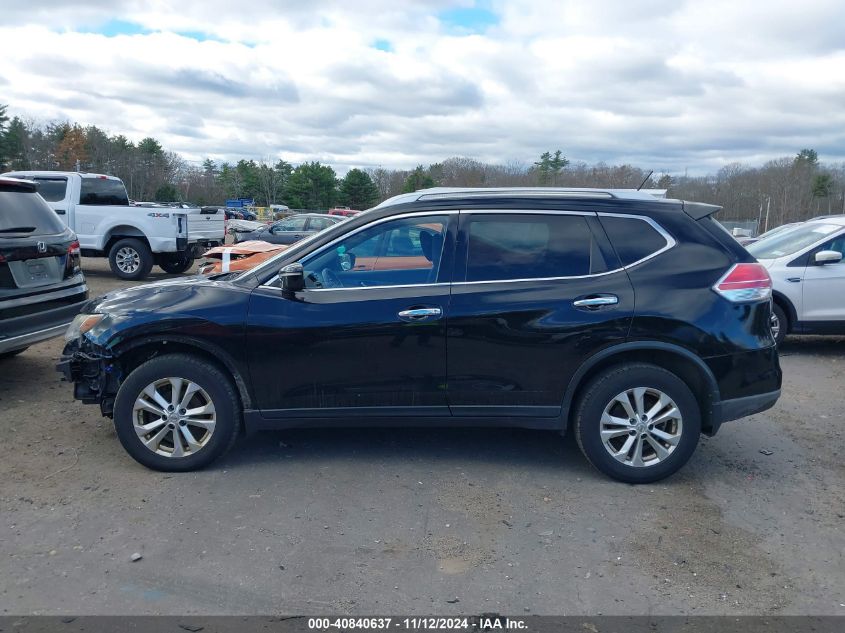 2015 Nissan Rogue Sv VIN: KNMAT2MV2FP574385 Lot: 40840637