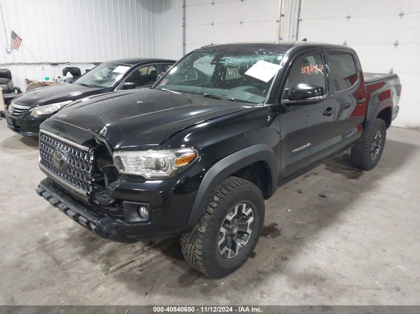 2019 Toyota Tacoma Trd Off Road VIN: 3TMCZ5ANXKM278737 Lot: 40840650