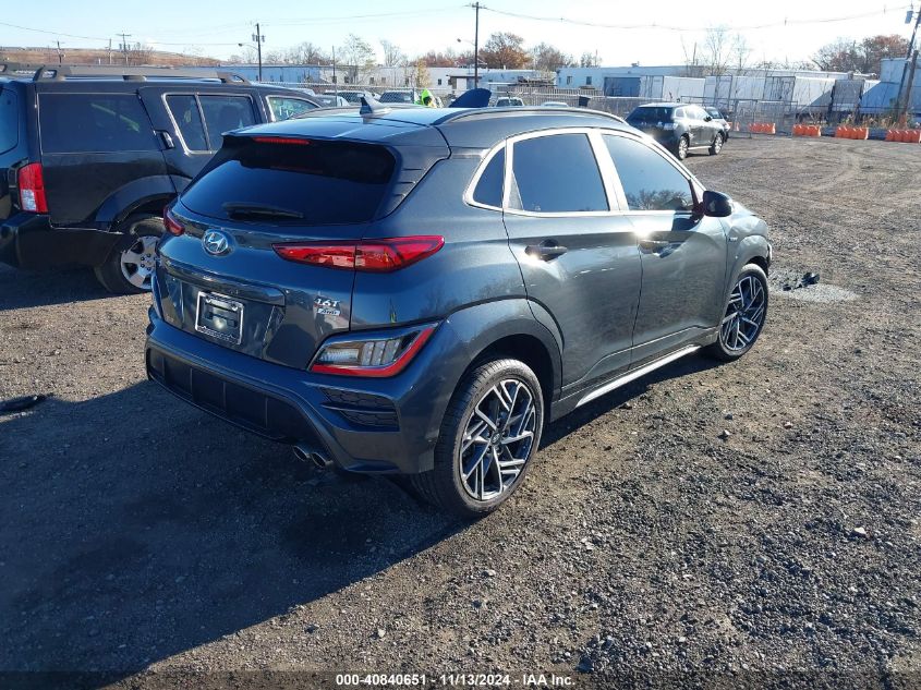 2022 Hyundai Kona N Line VIN: KM8K3CA31NU871060 Lot: 40840651