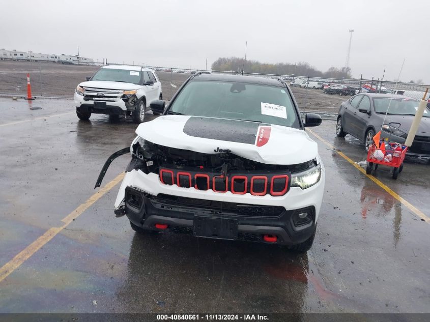 2022 Jeep Compass Trailhawk 4X4 VIN: 3C4NJDDB5NT226177 Lot: 40840661