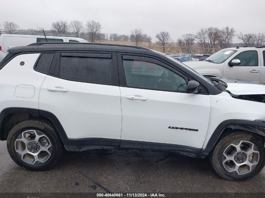 2022 Jeep Compass Trailhawk 4X4 VIN: 3C4NJDDB5NT226177 Lot: 40840661