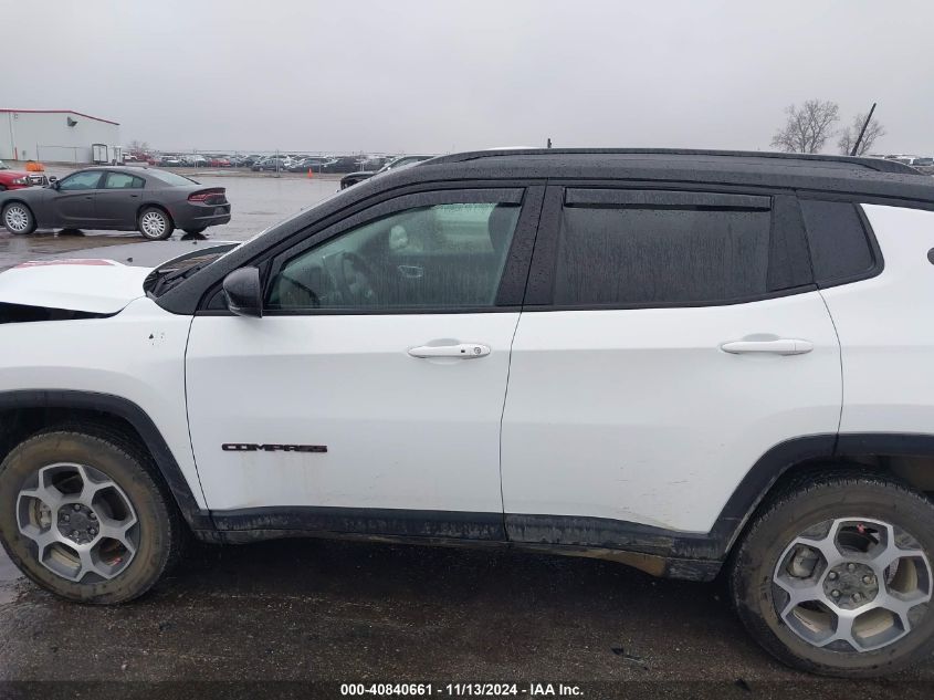 2022 JEEP COMPASS TRAILHAWK 4X4 - 3C4NJDDB5NT226177