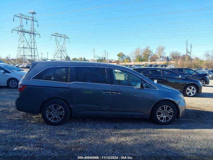 2011 Honda Odyssey Ex-L VIN: 5FNRL5H67BB073486 Lot: 40840666