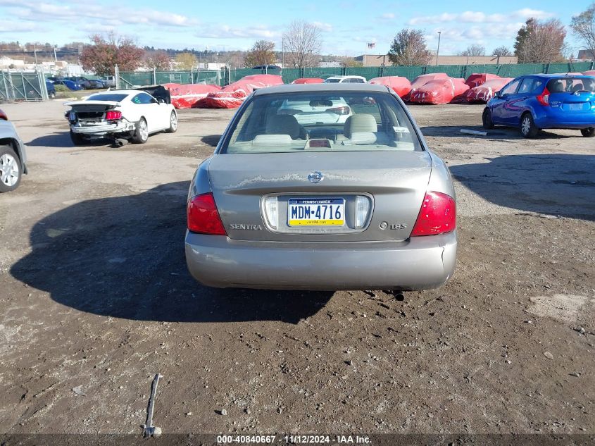 2004 Nissan Sentra 1.8S VIN: 3N1CB51D24L886615 Lot: 40840667