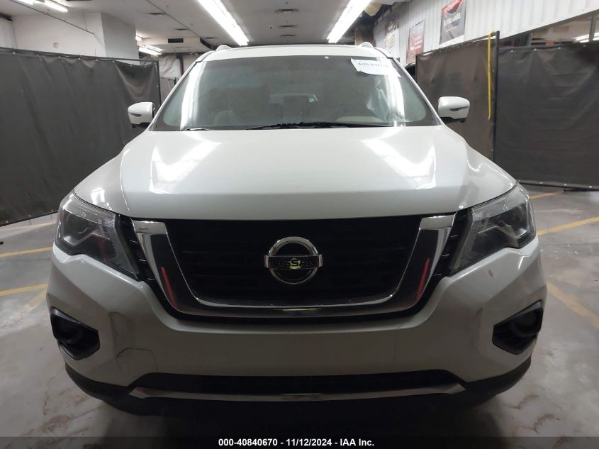 2017 Nissan Pathfinder Sl VIN: 5N1DR2MN4HC685960 Lot: 40840670