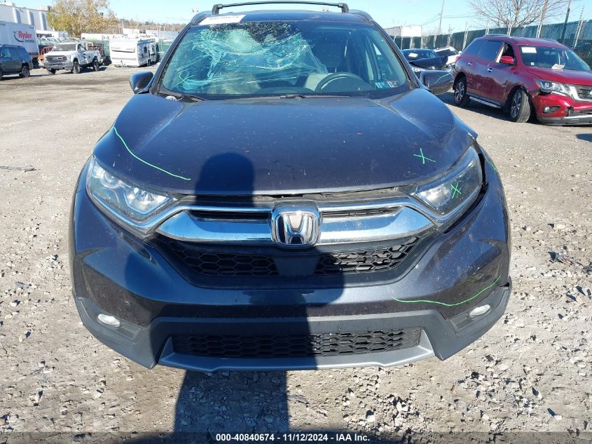 2018 Honda Cr-V Ex VIN: 2HKRW2H52JH695765 Lot: 40840674