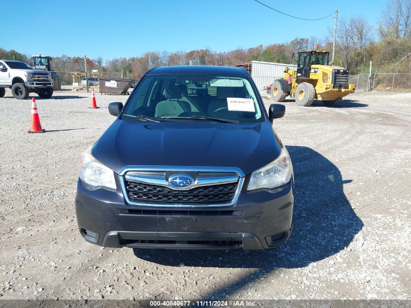 2014 Subaru Forester 2.5I VIN: JF2SJAAC4EH455528 Lot: 40840677