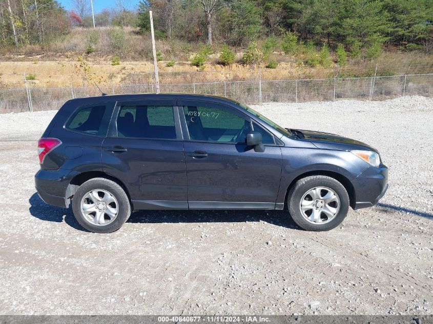 2014 Subaru Forester 2.5I VIN: JF2SJAAC4EH455528 Lot: 40840677