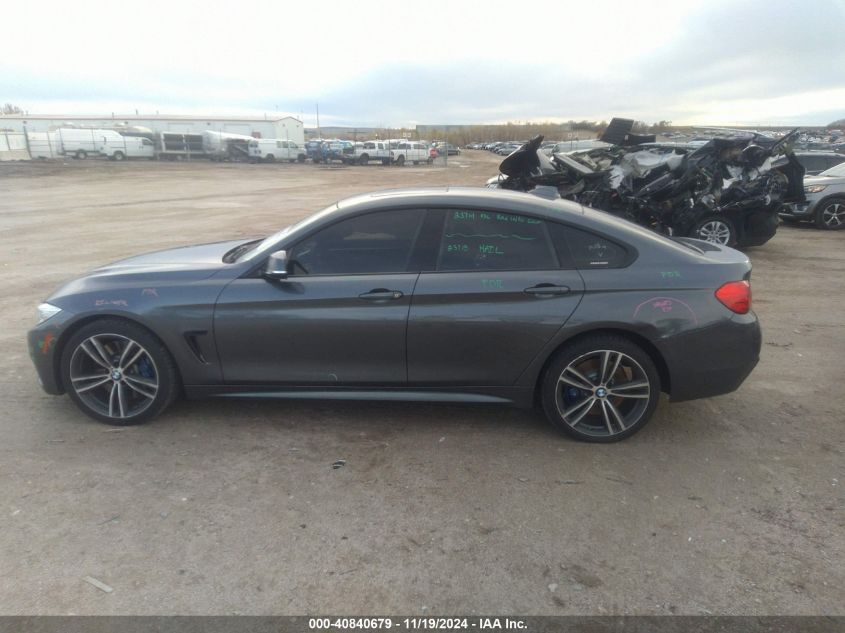 2015 BMW 435I Gran Coupe xDrive VIN: WBA4B3C50FD670179 Lot: 40840679