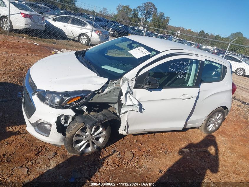 2021 Chevrolet Spark Fwd 1Lt Automatic VIN: KL8CD6SA3MC742478 Lot: 40840682