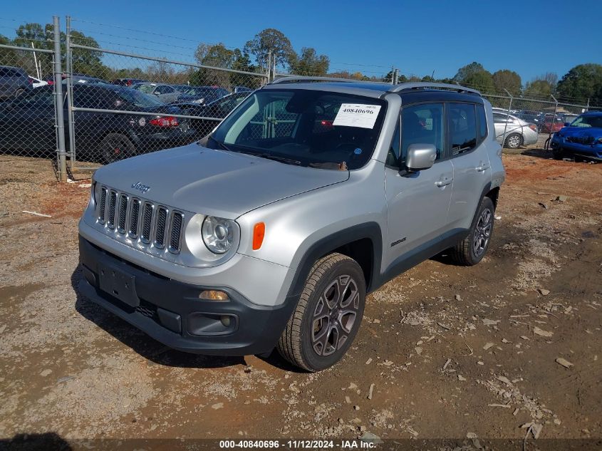 VIN ZACCJBDB6JPG72304 2018 JEEP RENEGADE no.2