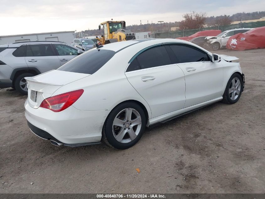 VIN WDDSJ4EB9FN277691 2015 MERCEDES-BENZ CLA 250 no.4