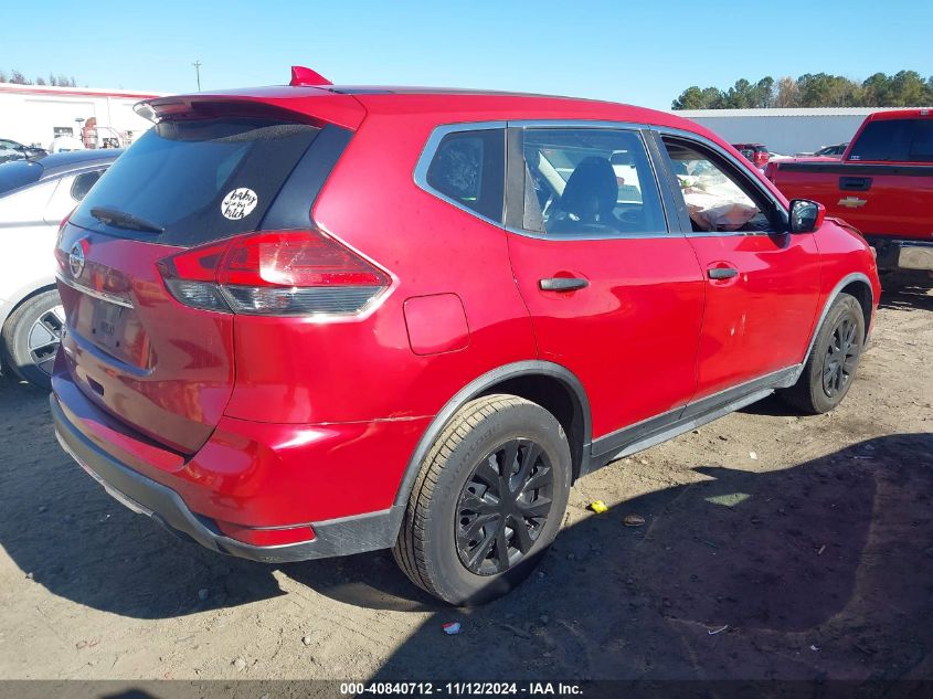 2017 Nissan Rogue S VIN: JN8AT2MTXHW133650 Lot: 40840712