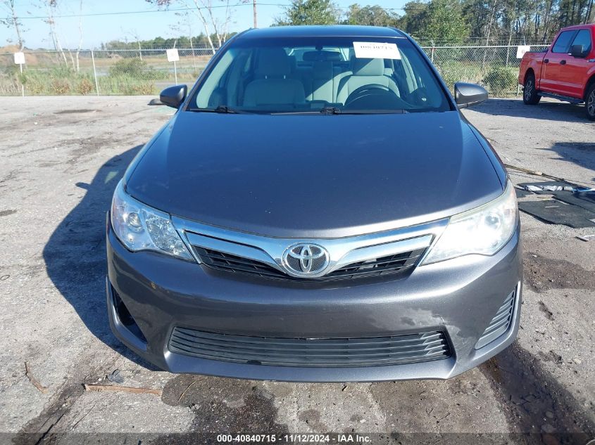 2013 Toyota Camry Le VIN: 4T1BF1FK2DU295618 Lot: 40840715