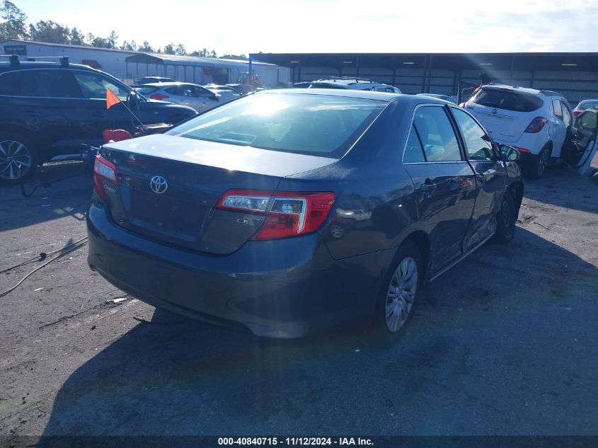 2013 Toyota Camry Le VIN: 4T1BF1FK2DU295618 Lot: 40840715