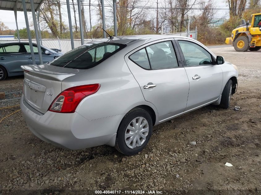 2014 Nissan Versa 1.6 Sv VIN: 3N1CN7AP2EL819639 Lot: 40840717