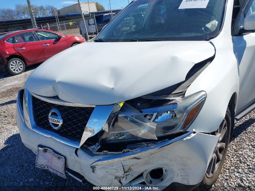 2016 Nissan Pathfinder S VIN: 5N1AR2MN3GC667791 Lot: 40840729