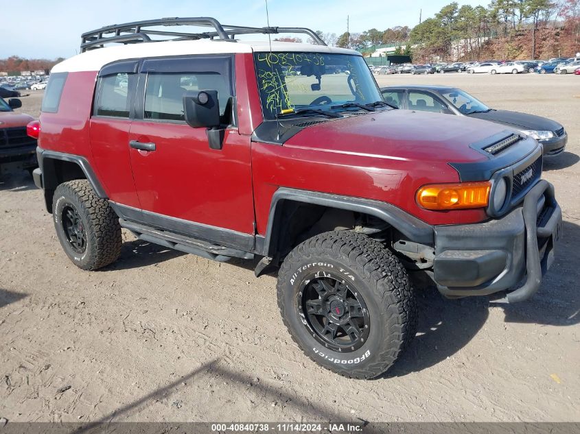 2008 Toyota Fj Cruiser VIN: JTEBU11F28K005556 Lot: 40840738