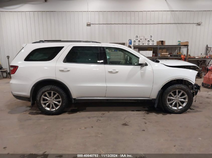 2017 Dodge Durango Sxt Awd VIN: 1C4RDJAG6HC630192 Lot: 40840783