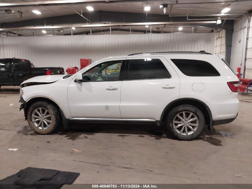 2017 Dodge Durango Sxt Awd VIN: 1C4RDJAG6HC630192 Lot: 40840783