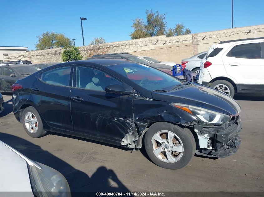 2015 Hyundai Elantra Se VIN: KMHDH4AE4FU454874 Lot: 40840784