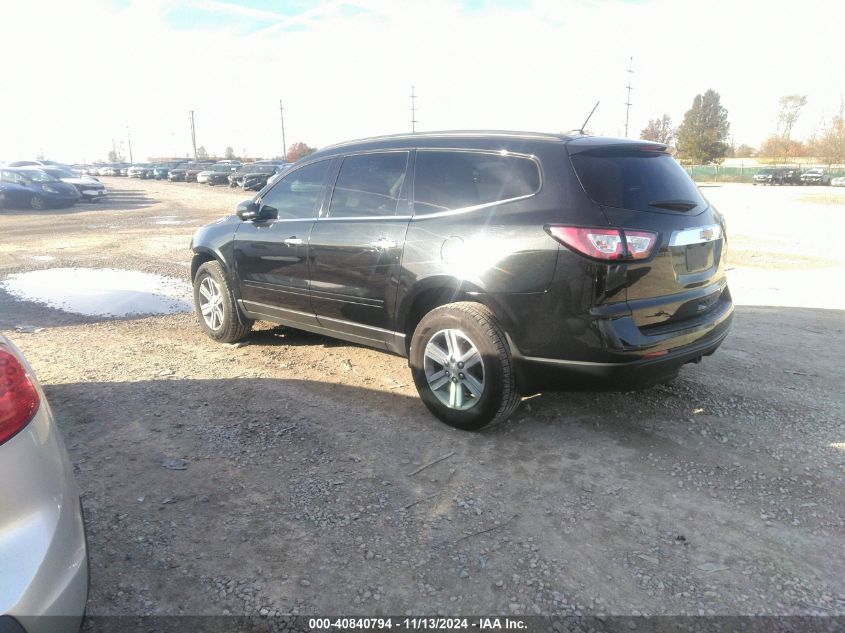 2015 Chevrolet Traverse 2Lt VIN: 1GNKRHKD1FJ243937 Lot: 40840794