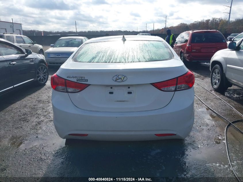 2013 Hyundai Elantra Gls VIN: 5NPDH4AE4DH311855 Lot: 40840824