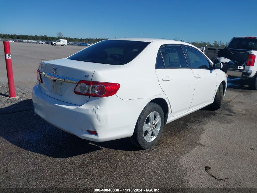 2011 Toyota Corolla Le VIN: JTDBU4EE0B9136068 Lot: 40840830