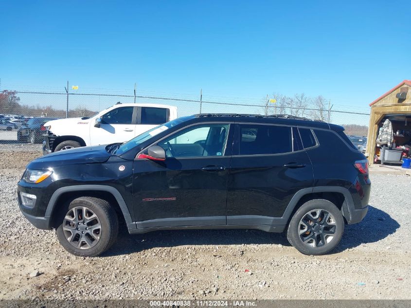 2018 Jeep Compass Trailhawk 4X4 VIN: 3C4NJDDB8JT309192 Lot: 40840838