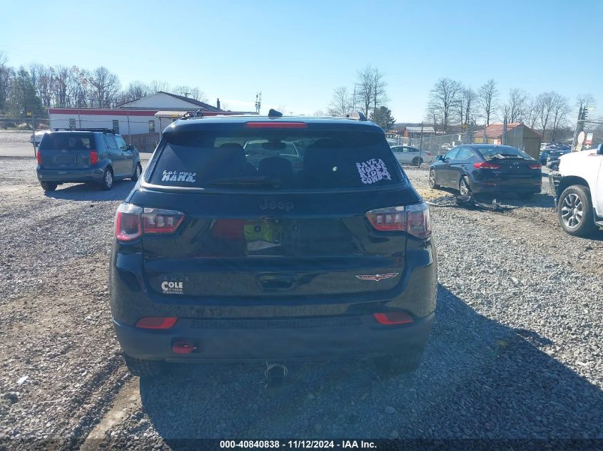 2018 Jeep Compass Trailhawk 4X4 VIN: 3C4NJDDB8JT309192 Lot: 40840838