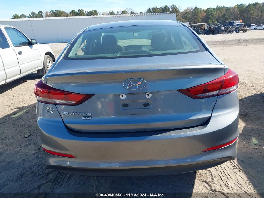 2018 Hyundai Elantra Se VIN: KMHD74LF5JU523671 Lot: 40840850