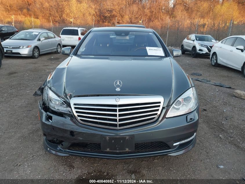 2010 Mercedes-Benz S 550 4Matic VIN: WDDNG8GB3AA334970 Lot: 40840852