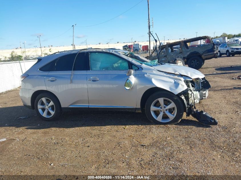 2012 Lexus Rx 350 VIN: 2T2ZK1BA7CC075622 Lot: 40840888