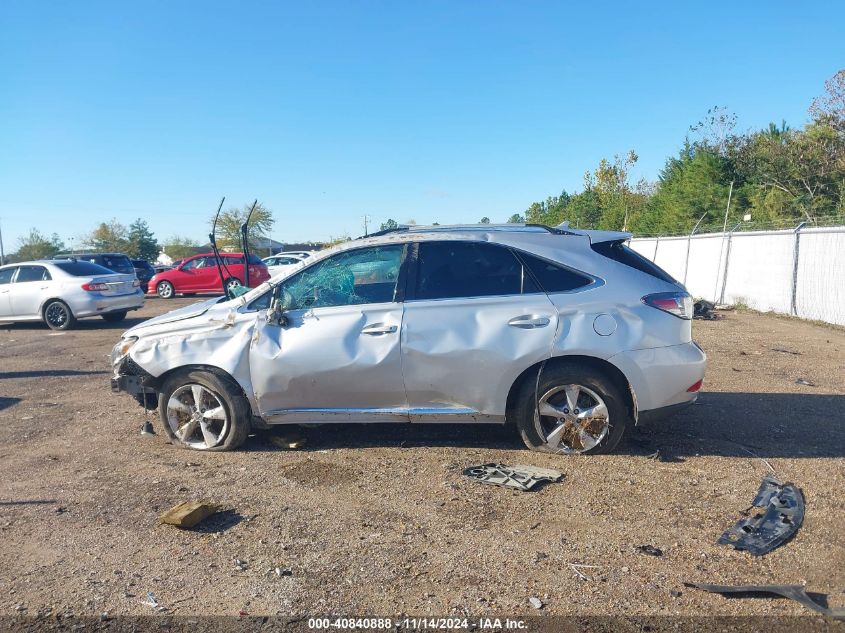 2012 Lexus Rx 350 VIN: 2T2ZK1BA7CC075622 Lot: 40840888