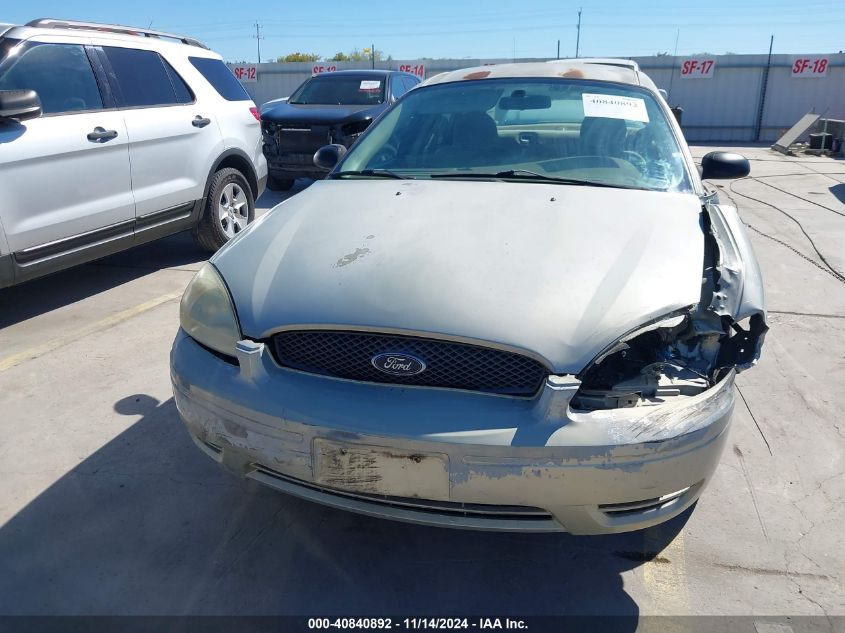 2006 Ford Taurus Se VIN: 1FAFP53U06A179859 Lot: 40840892