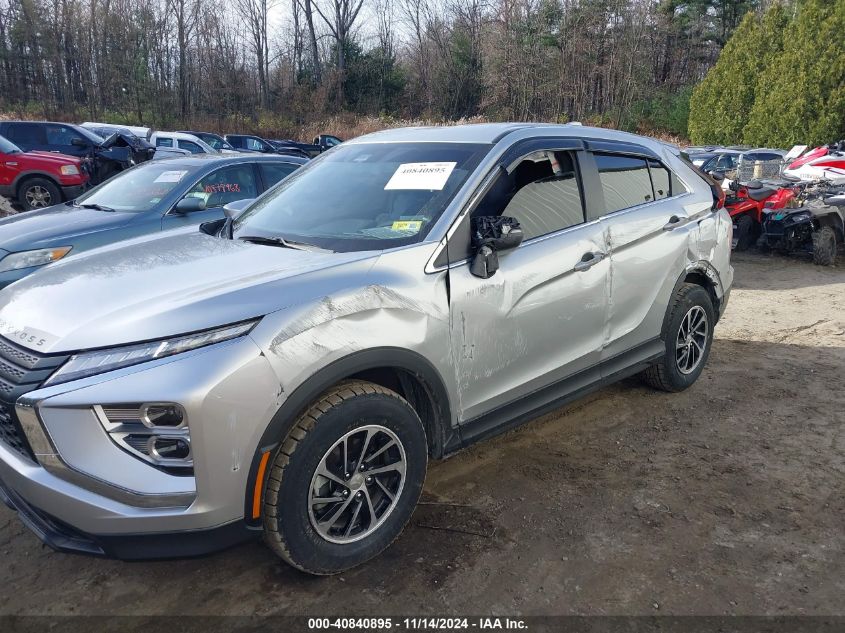 2024 Mitsubishi Eclipse Cross Es VIN: JA4ATUAA8RZ037682 Lot: 40840895