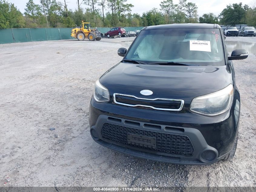 2014 Kia Soul + VIN: KNDJP3A5XE7074097 Lot: 40840908