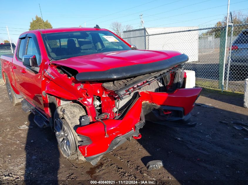 2021 Chevrolet Silverado 1500 4Wd Standard Bed Lt VIN: 1GCRYDED2MZ125957 Lot: 40840921