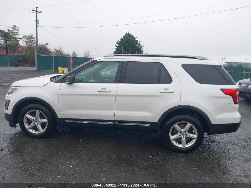 2017 Ford Explorer Xlt VIN: 1FM5K8D84HGA39865 Lot: 40840922