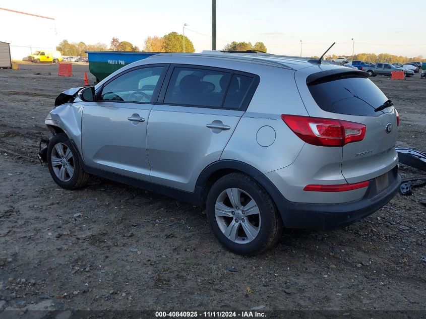 VIN KNDPB3A2XD7388314 2013 KIA Sportage, LX no.3