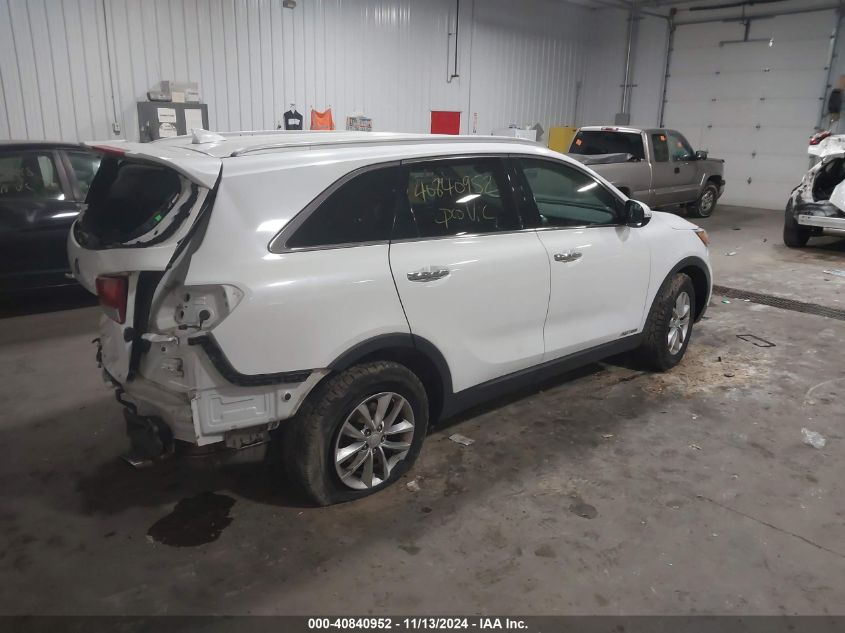 VIN 5XYPGDA50GG011760 2016 KIA Sorento, 3.3L Lx no.4